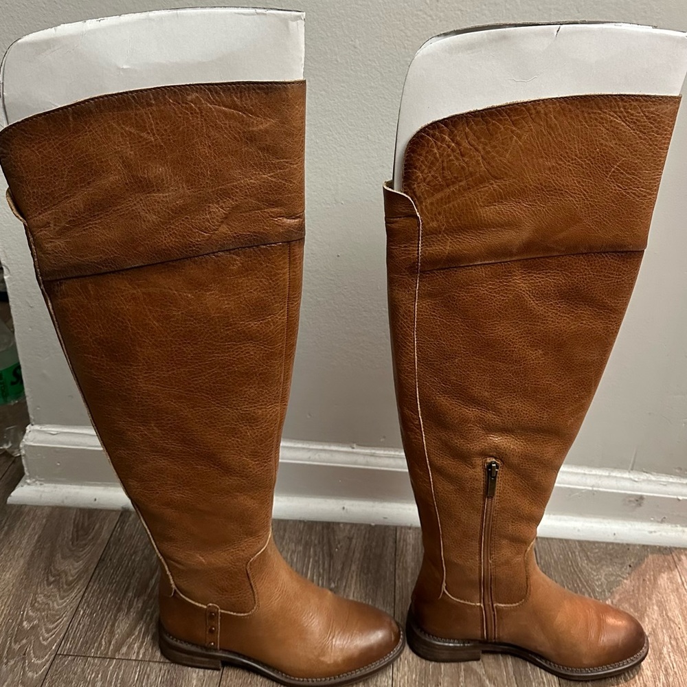 Franco Sarto over the knee wide calf boot